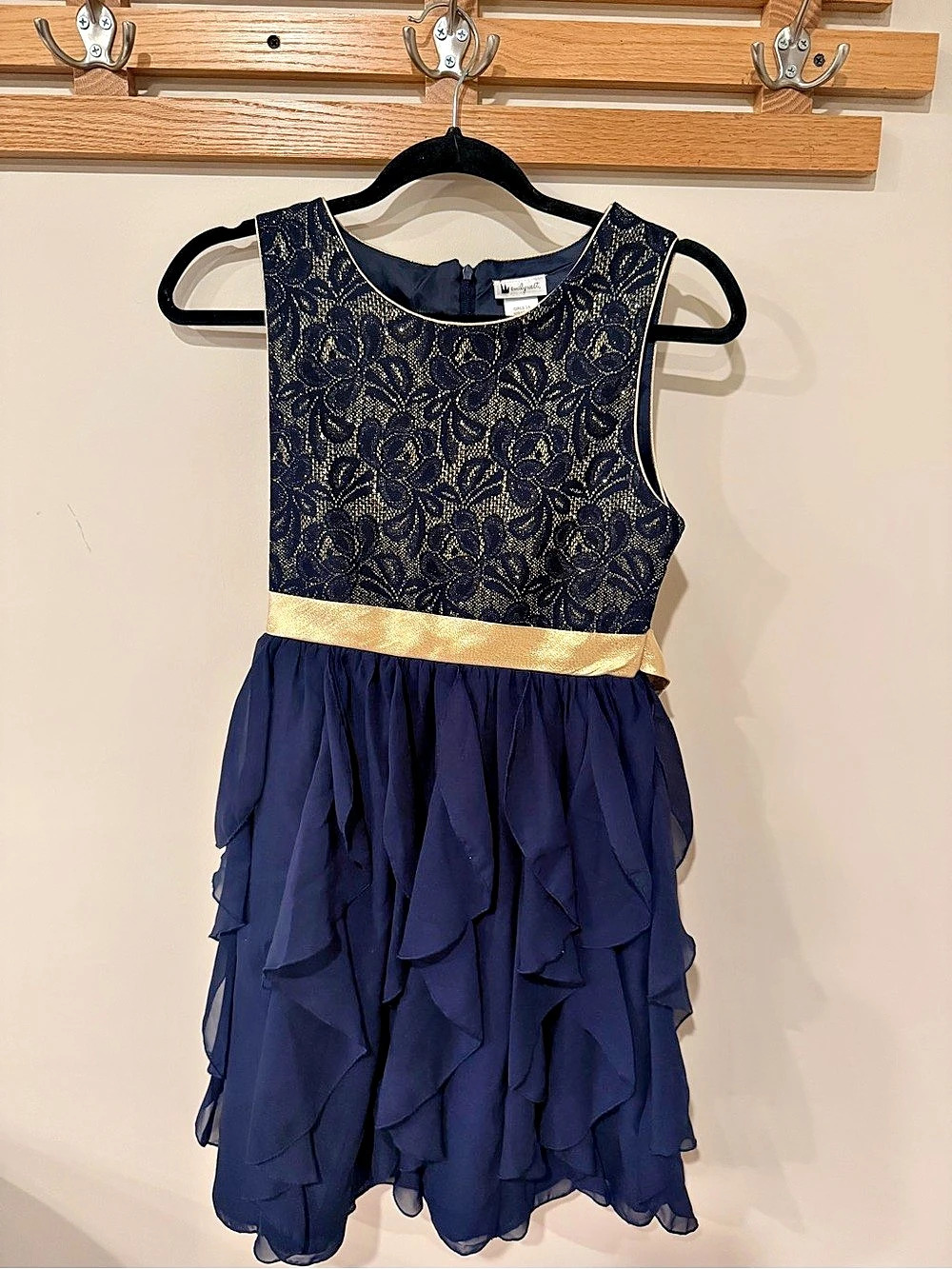 Emily West. Girls Size 16 Floral Formal Dress